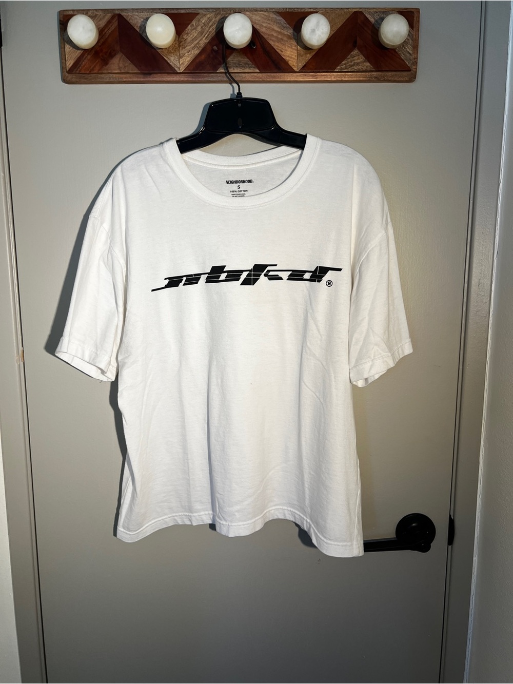 Neighborhood White Oversized T-Shirt Size Small